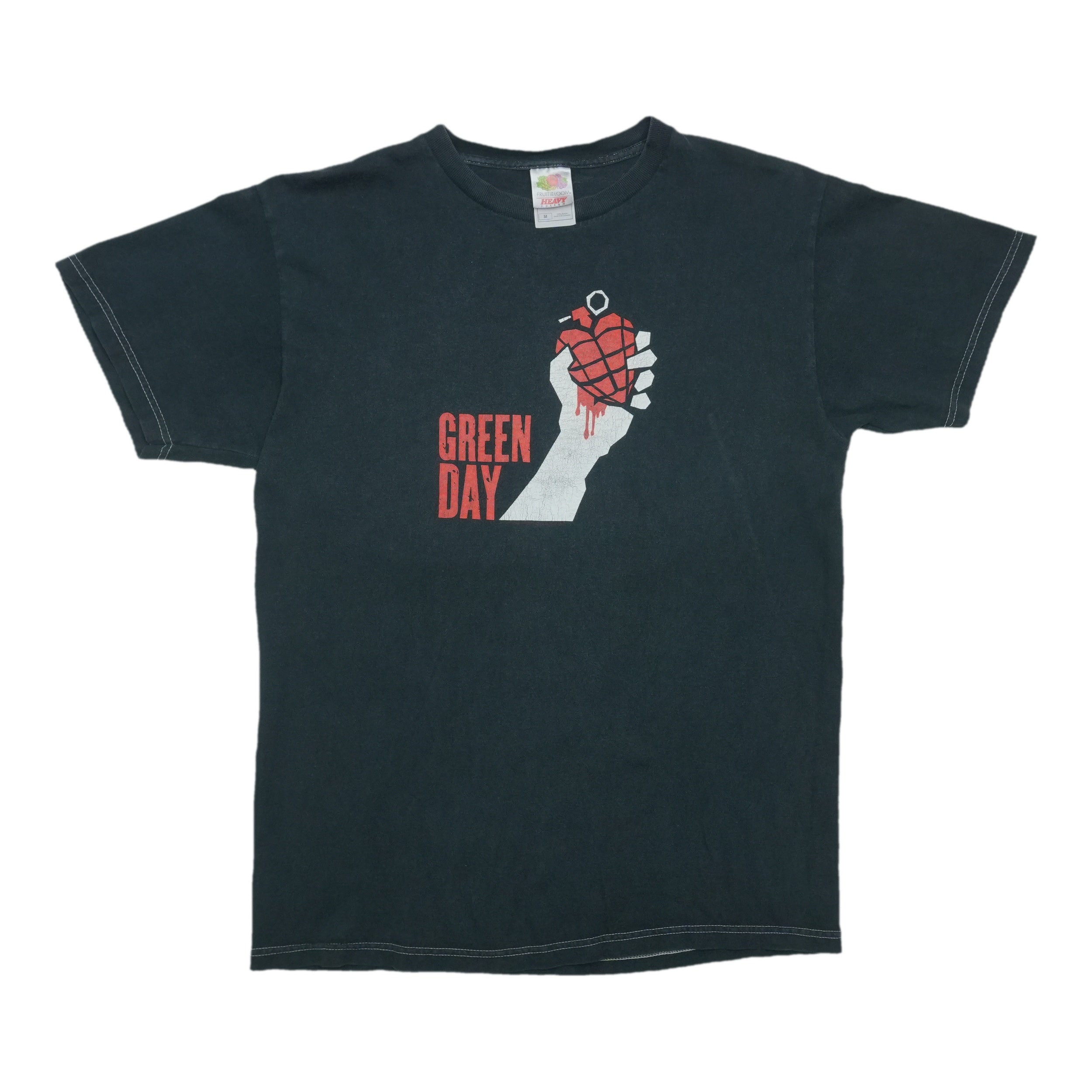 Green Day 2005 American Idiot ツアー Tシャツ L 2005 Green Day American Idiot Tour Shirt | WyCo Vintage
