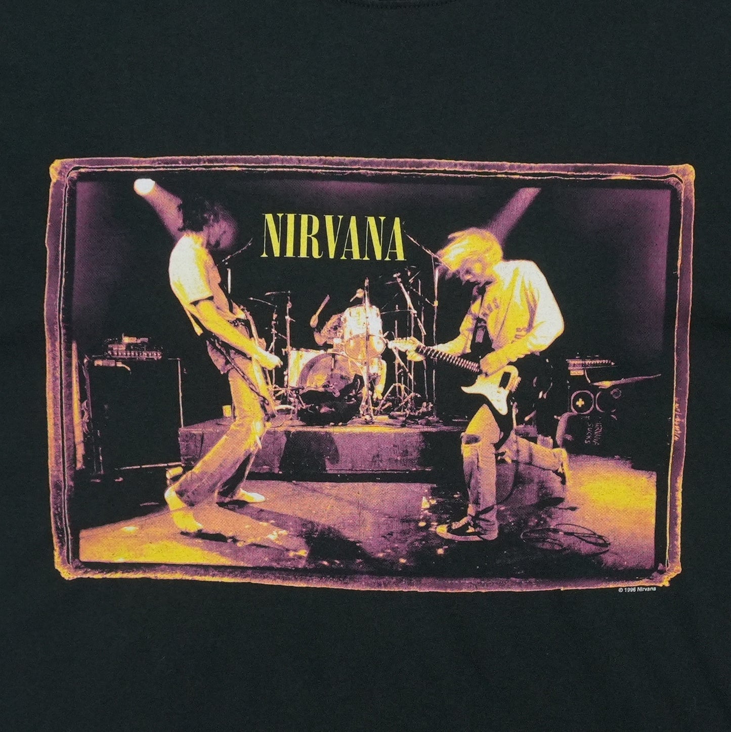 1996 Nirvana From the Muddy Banks of the Wishkah Shirt Detail 1