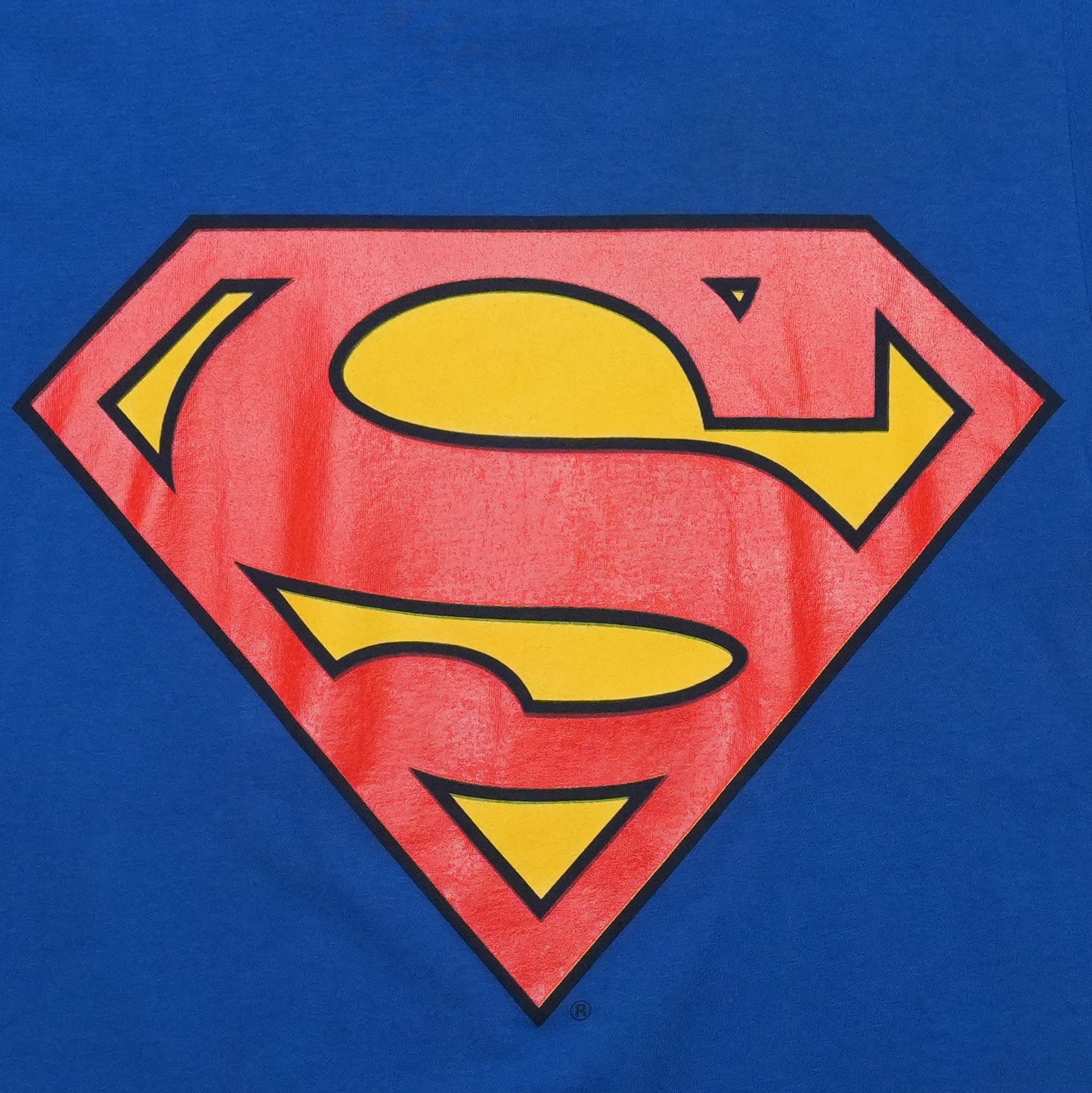 1994 Superman DC Comics Logo Shirt Detail