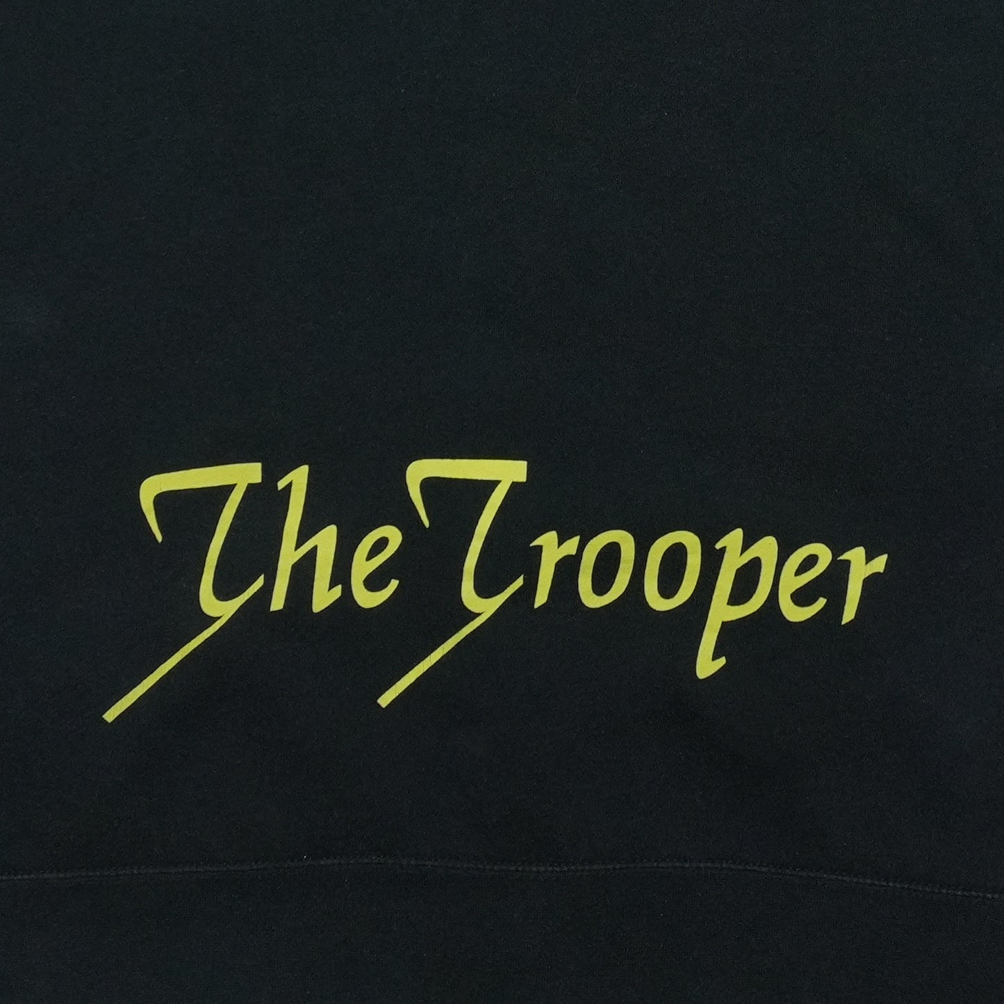 2000s Iron Maiden The Trooper Zip Up Hoodie Back Detail 1