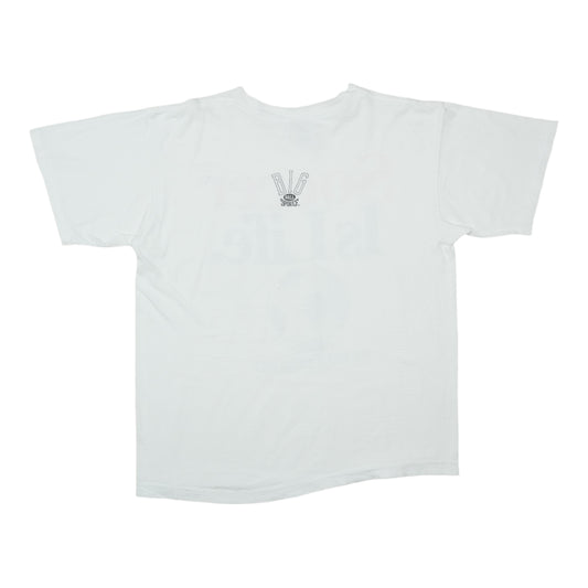 1992 Soccer Is Life Shirt Back
