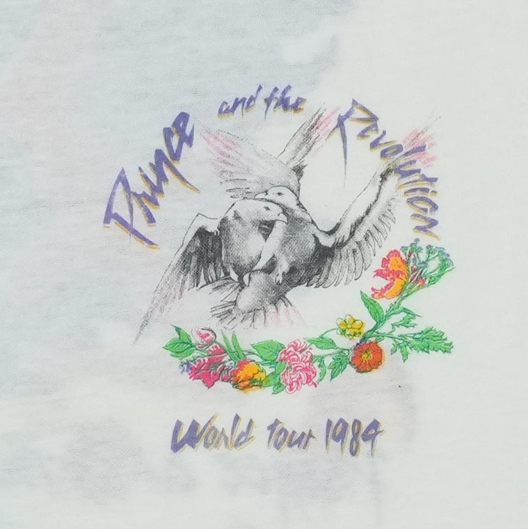 1984 Prince and the Revolution World Tour Long Sleeve Shirt Detail 2