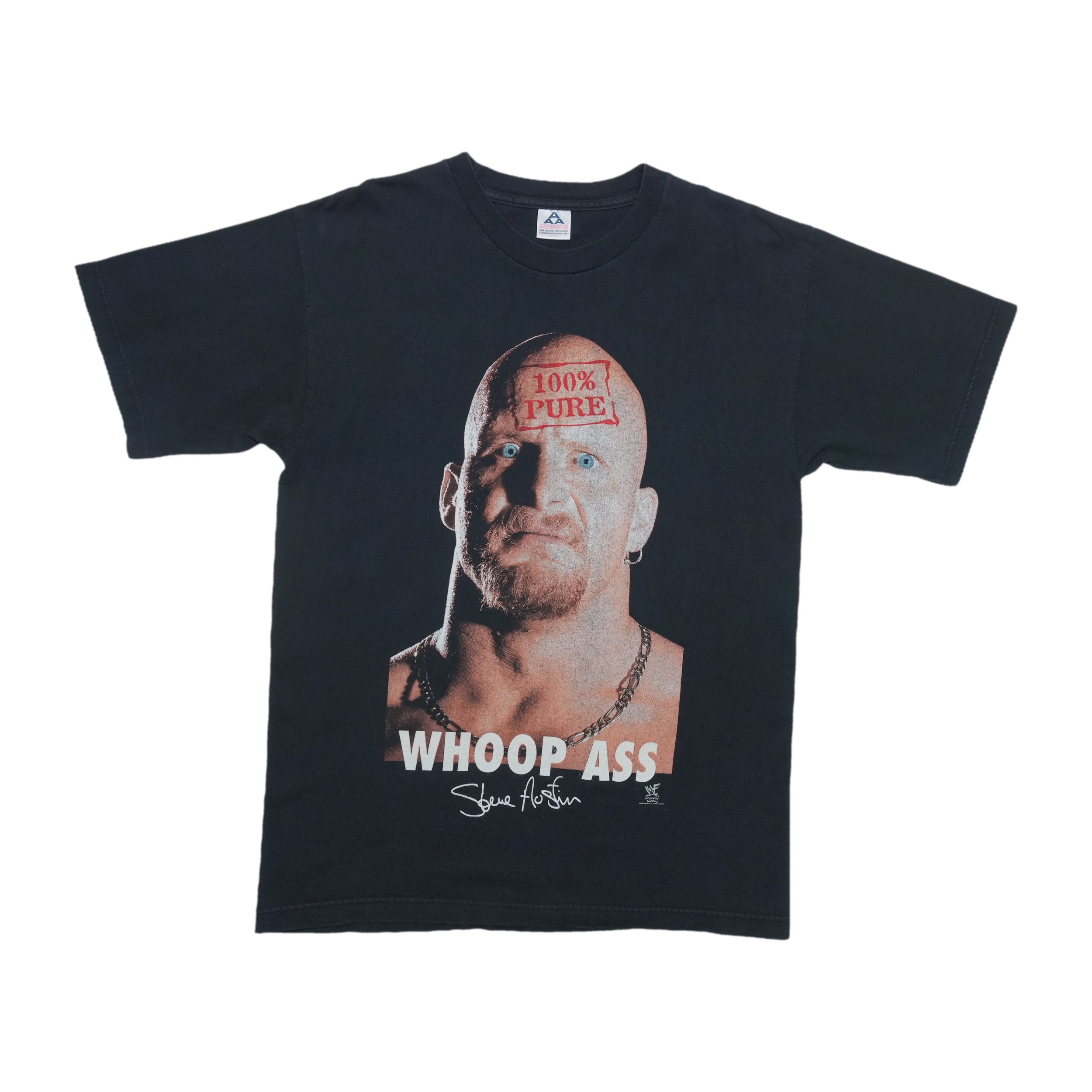 1996 Stone Cold Steve Austin Whoop Ass Shirt | WyCo Vintage