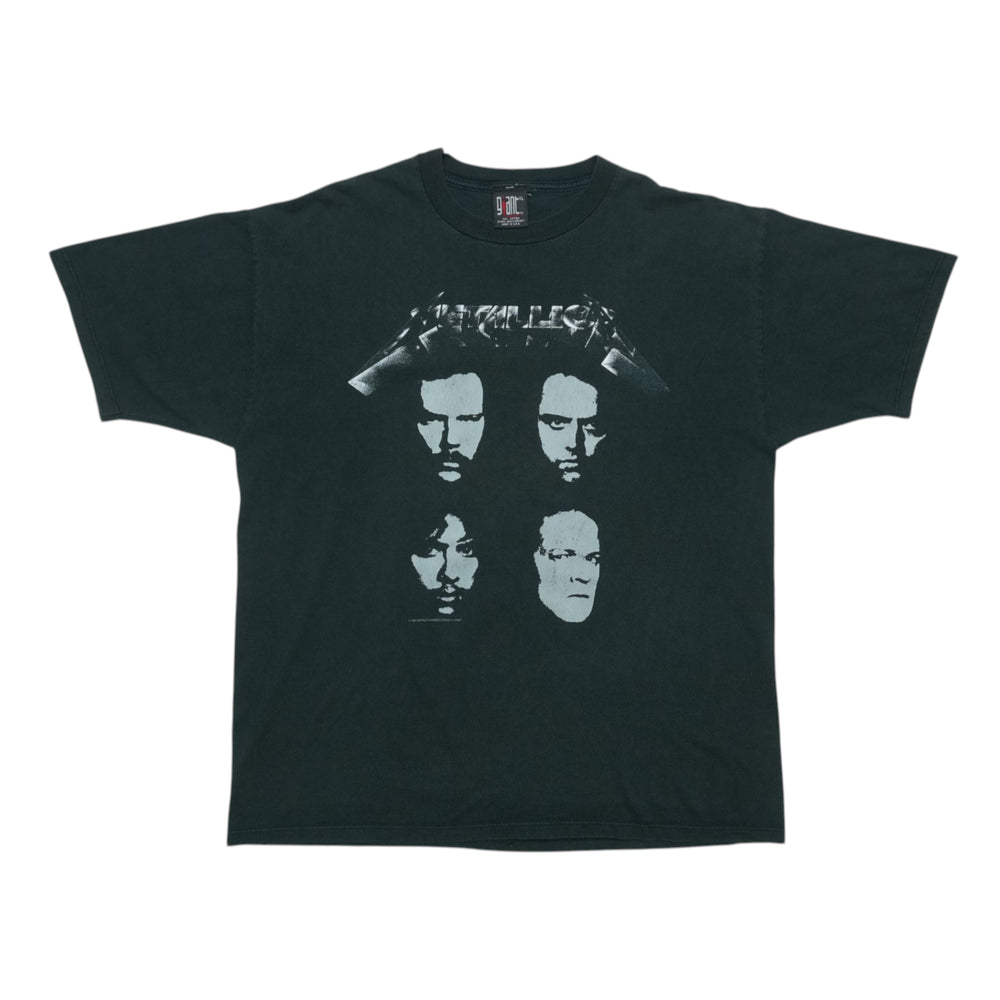 1994 Metallica Faces Shirt Front
