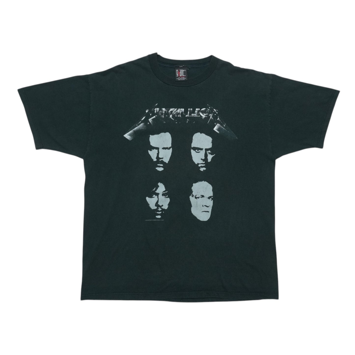 1994 Metallica Faces Shirt Front