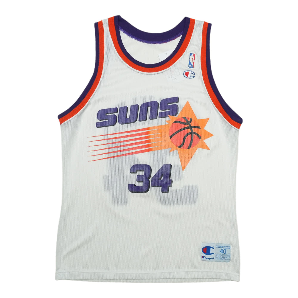 1990s Phoenix Suns Charles Barkley Champion Jersey Front