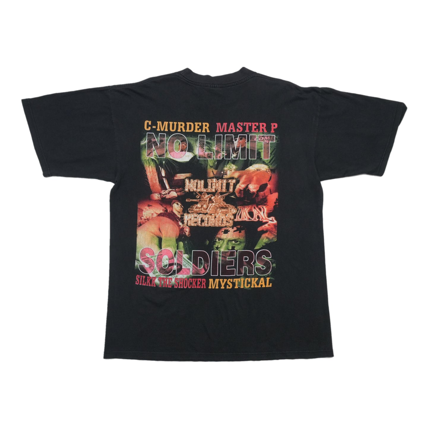 1990s No Limit Records Soldiers Of Fortune Shirt Back