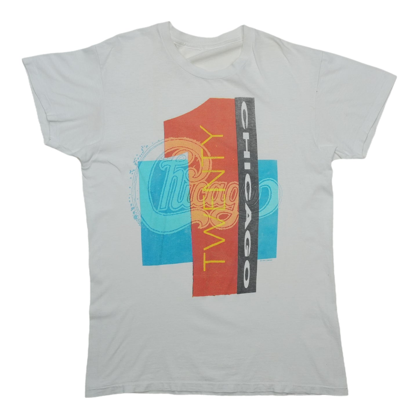 1991 Chicago Twenty 1 Shirt Front