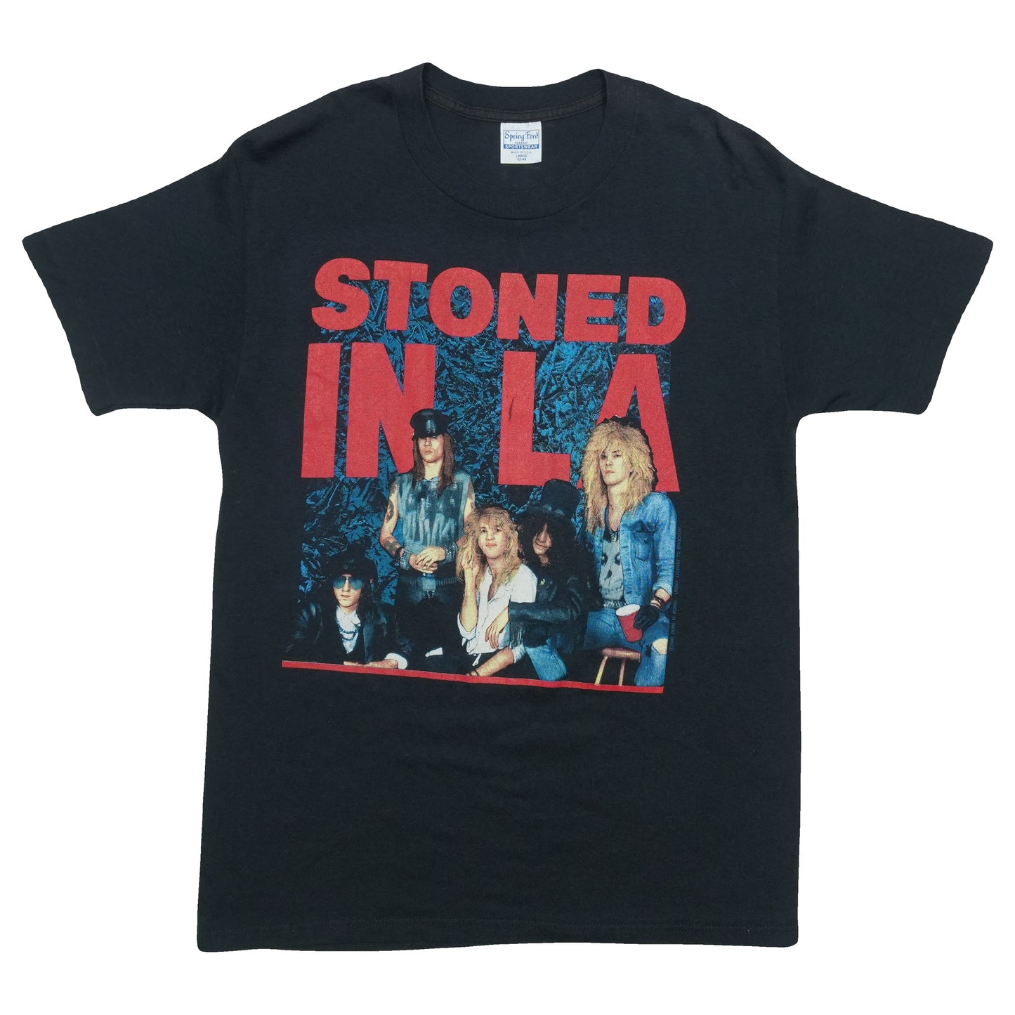 1989 Guns N Roses Stoned in LA Shirt