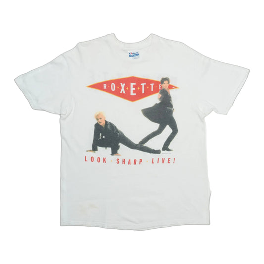 1989 Roxette Look Sharp Live Shirt Front