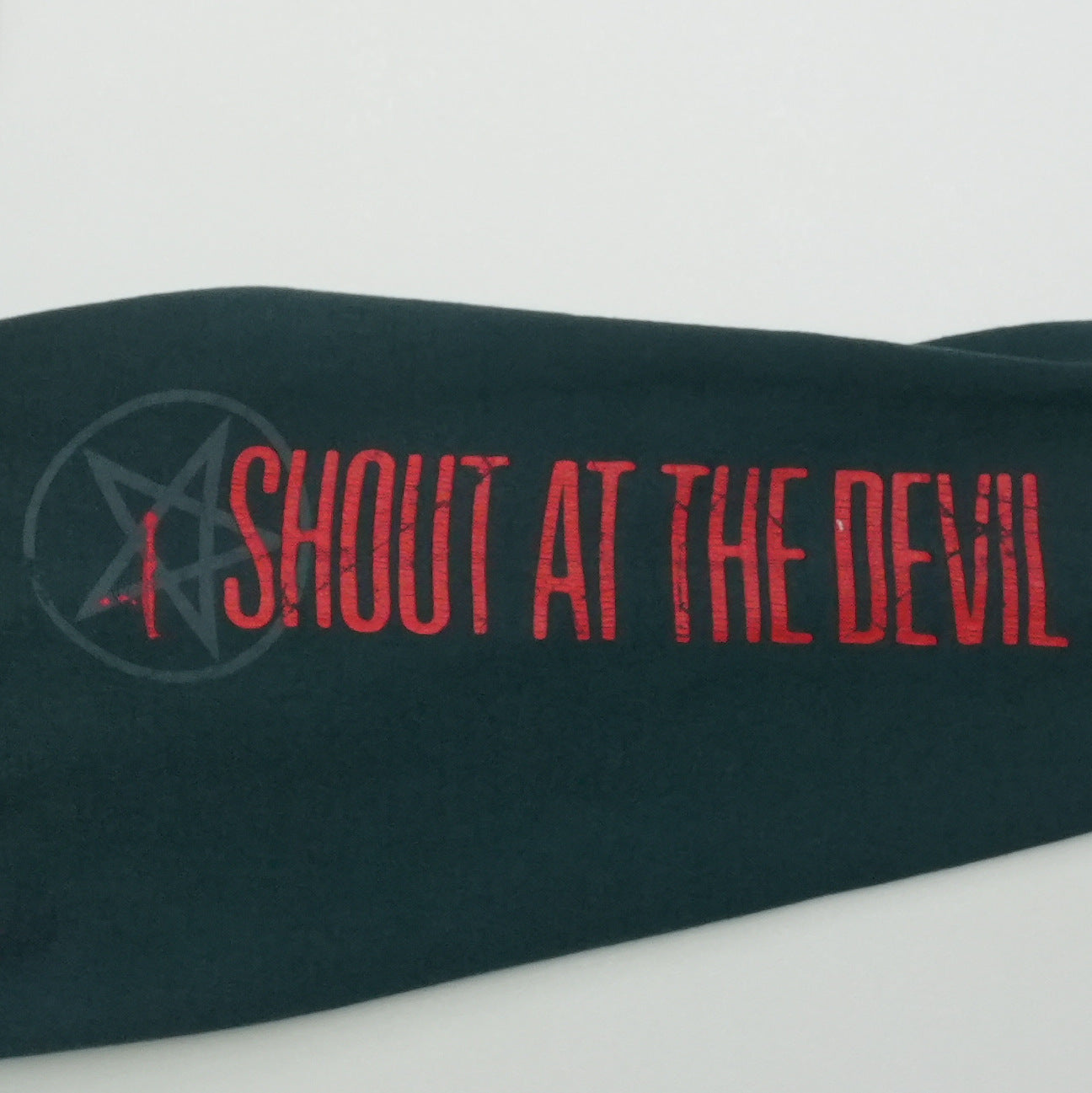 2005 Mötley Crüe Shout at the Devil Hoodie Front Detail 2