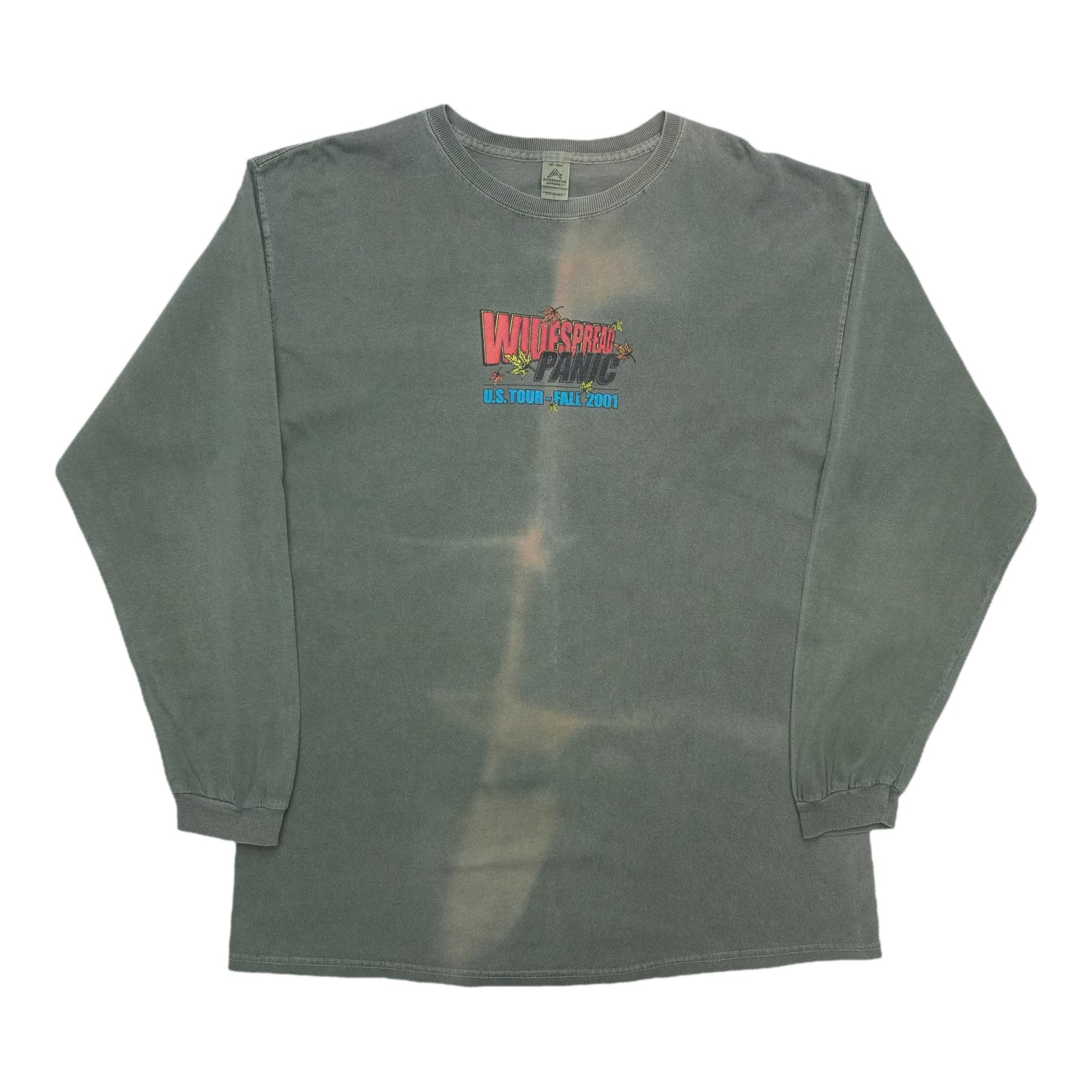 2001 Widespread Panic US Tour Long Sleeve Shirt Front