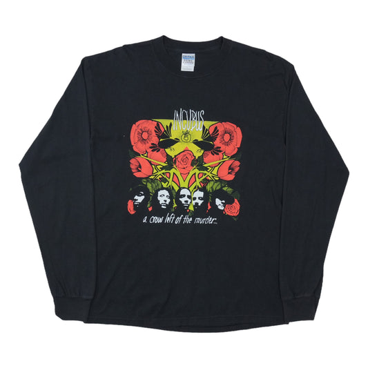2004 Incubus A Crow Left Of The Murder Long Sleeve Shirt Front