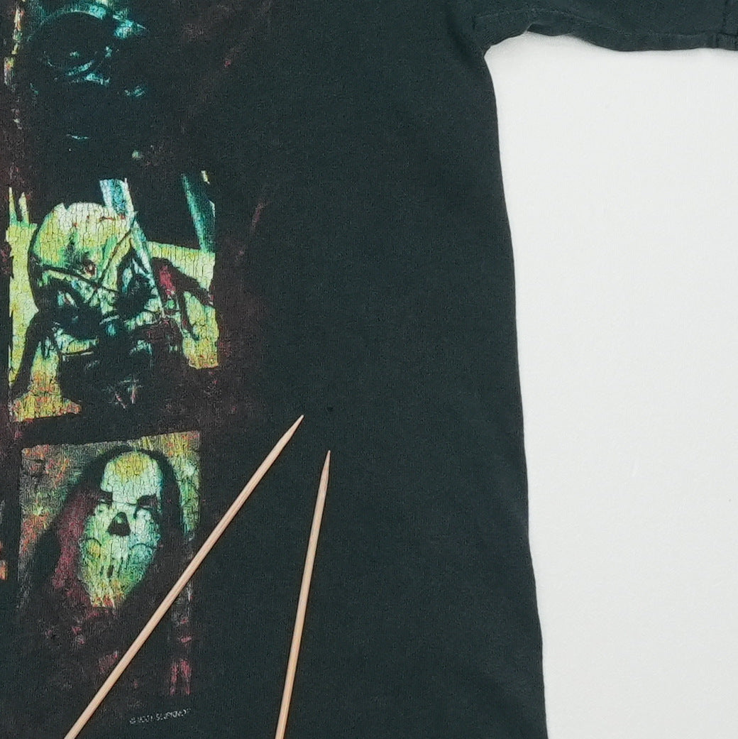 2001 Slipknot Shirt Back Graphic