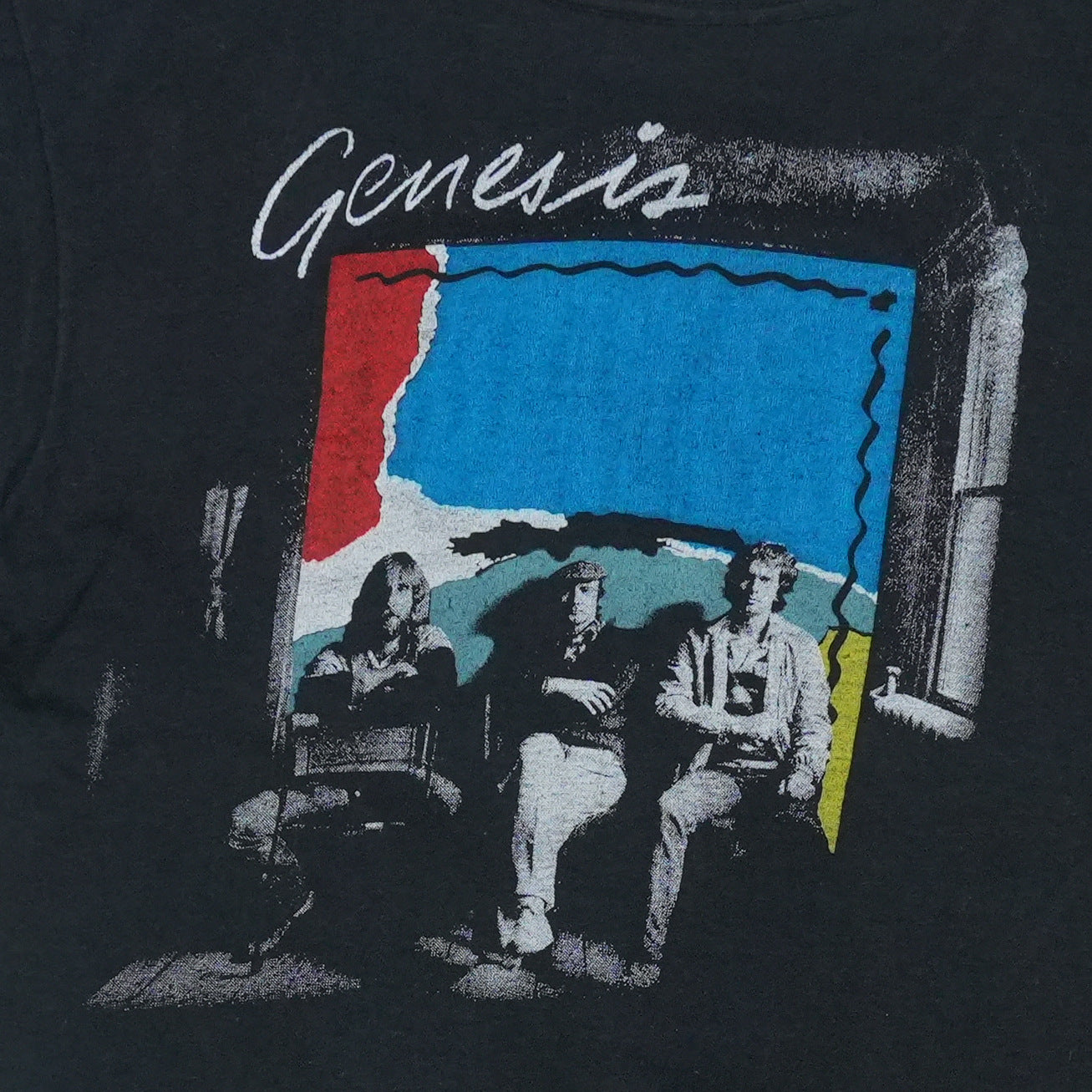 1981 Genesis Abacab Shirt Front Detail 1