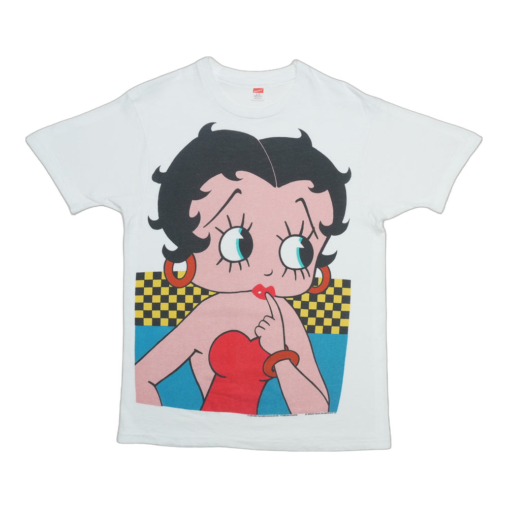 1993 Betty Boop Big Face Shirt Front
