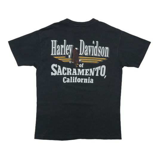 1994 Harley Davidson Ride with the Wind ShirtBack