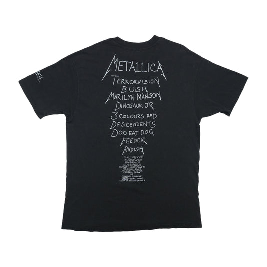 1997 Reading Festival Metallica Concert Shirt Back