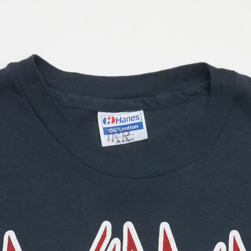 1988 Def Leppard Hysteria Tour Shirt Front Detail 2