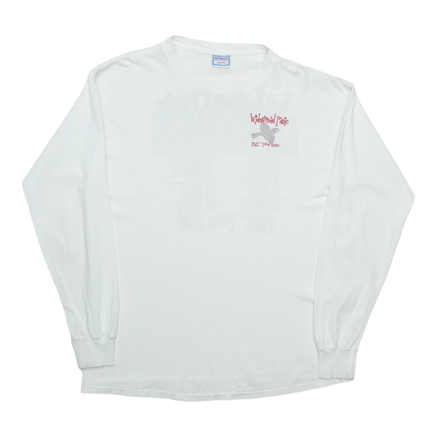 1999 Widespread Panic Fall Tour Long Sleeve Shirt Front