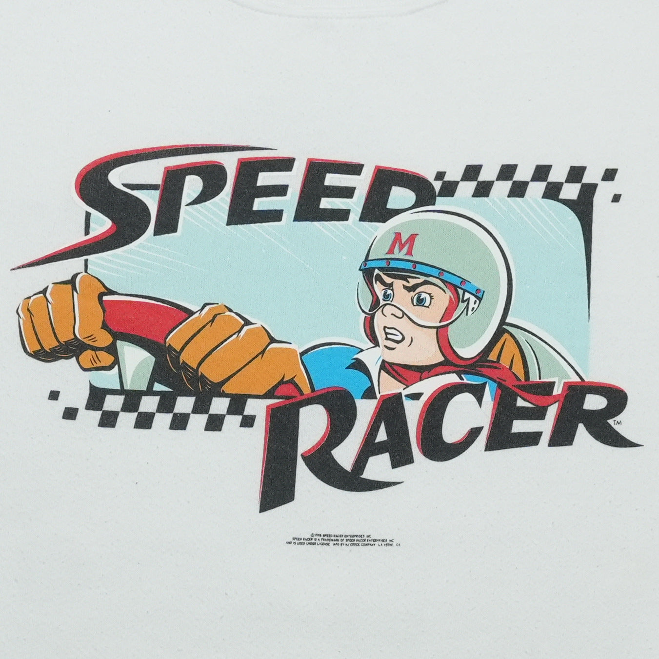 1990s Speed Racer Crewneck Front Detail 1