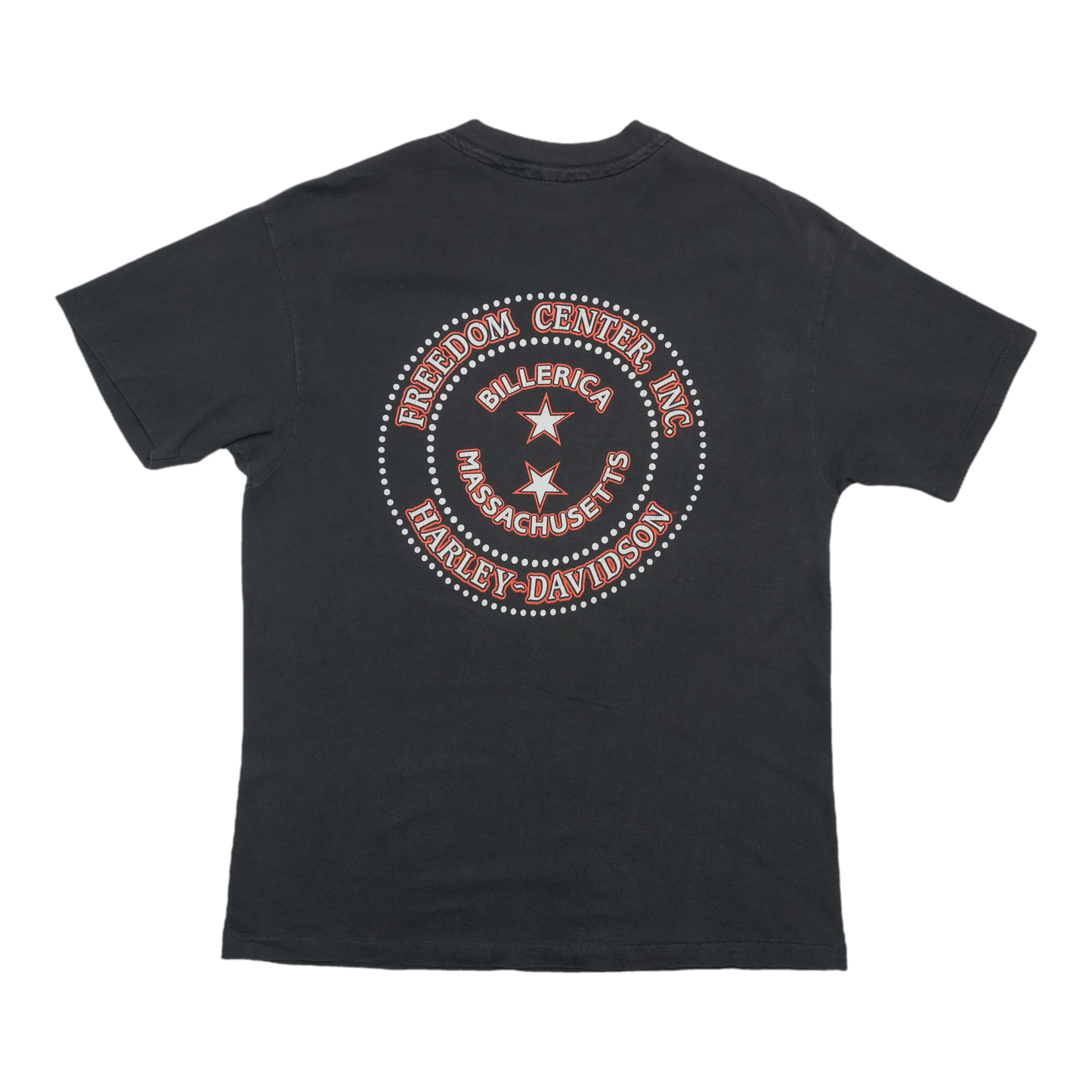 1989 Harley Davidson Best Way to See New England ShirtBack