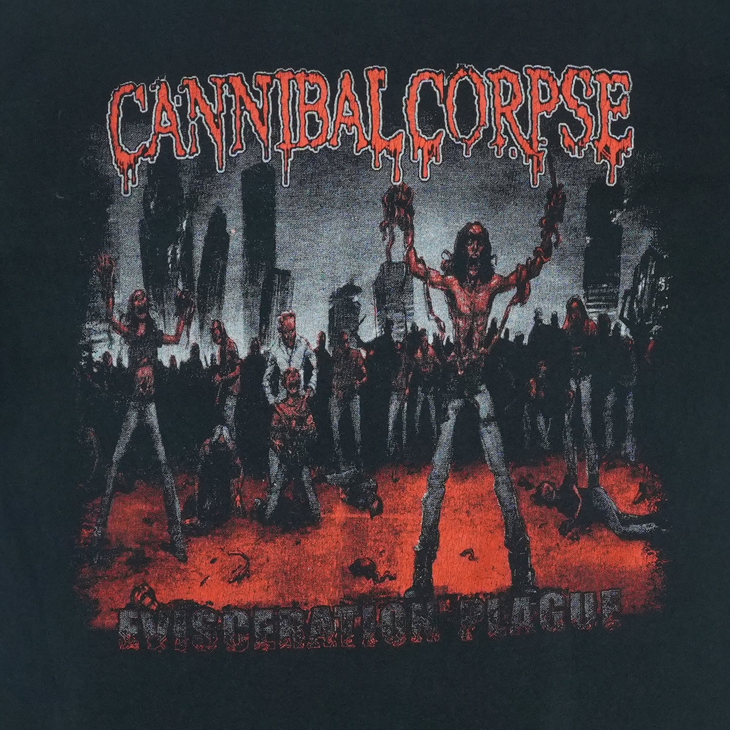 2000s Cannibal Corpse Evisceration Plague Shirt Detail 4