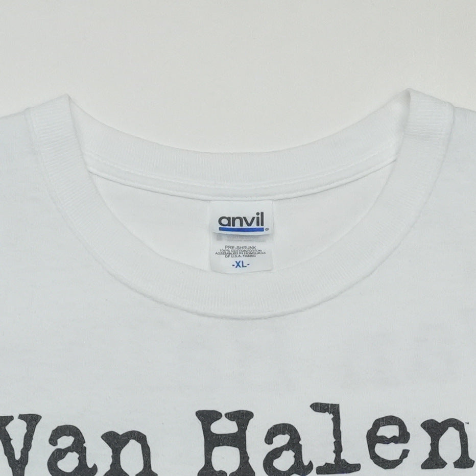Van Halen Red Sneakers Shirt Tag