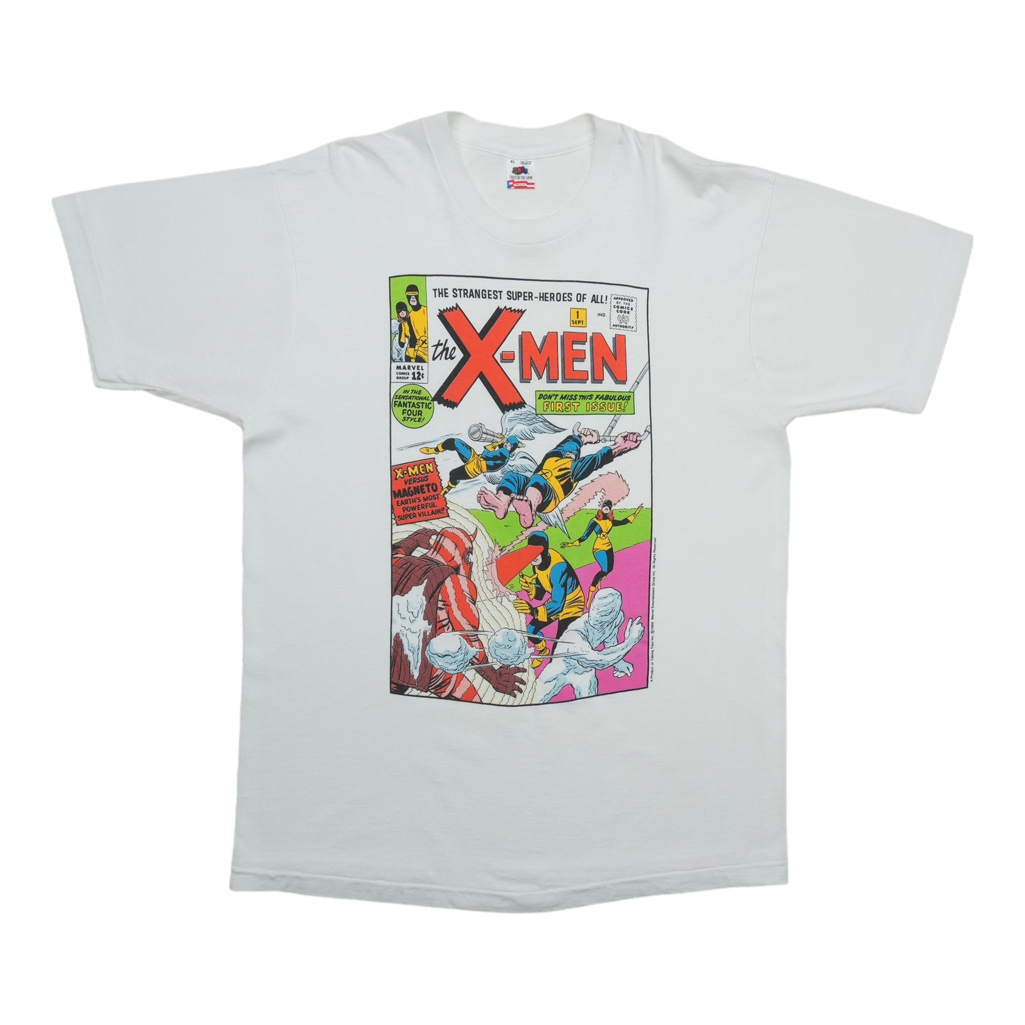 1990s Marvel X-Men Shirt Front
