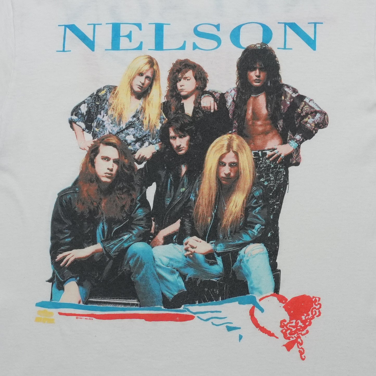 1991 Nelson More Than Ever Shirt Detail