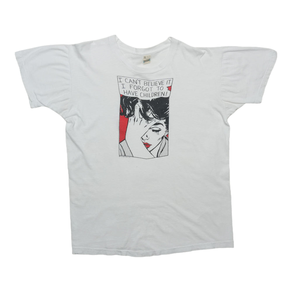 1980s I Forgot To Have Children Shirt Front