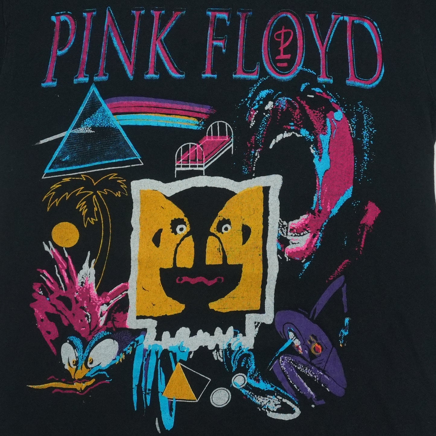1994 Pink Floyd The Division Bell Tour Shirt Front Graphic