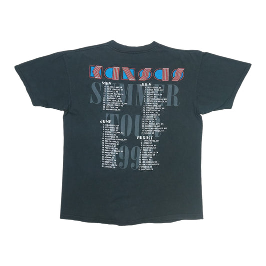1993 Kansas Summer Tour Shirt Back