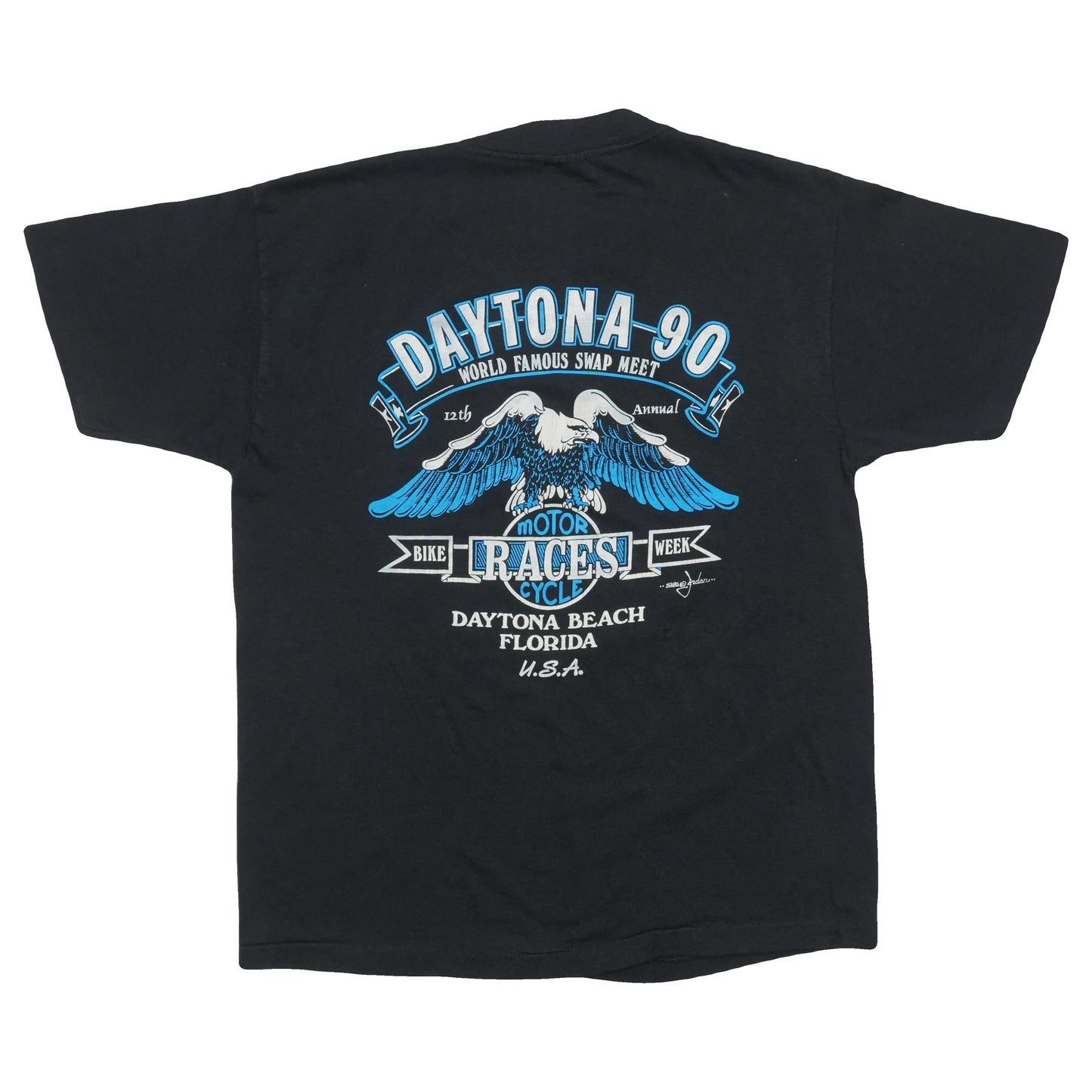 1990 Rebel Rider Shadow of Death Shirt