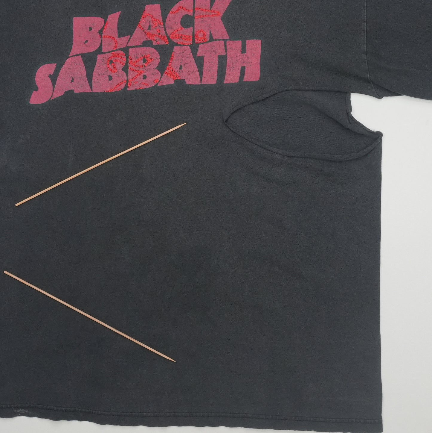 1990s Black Sabbath Long Sleeve Shirt Detail 6