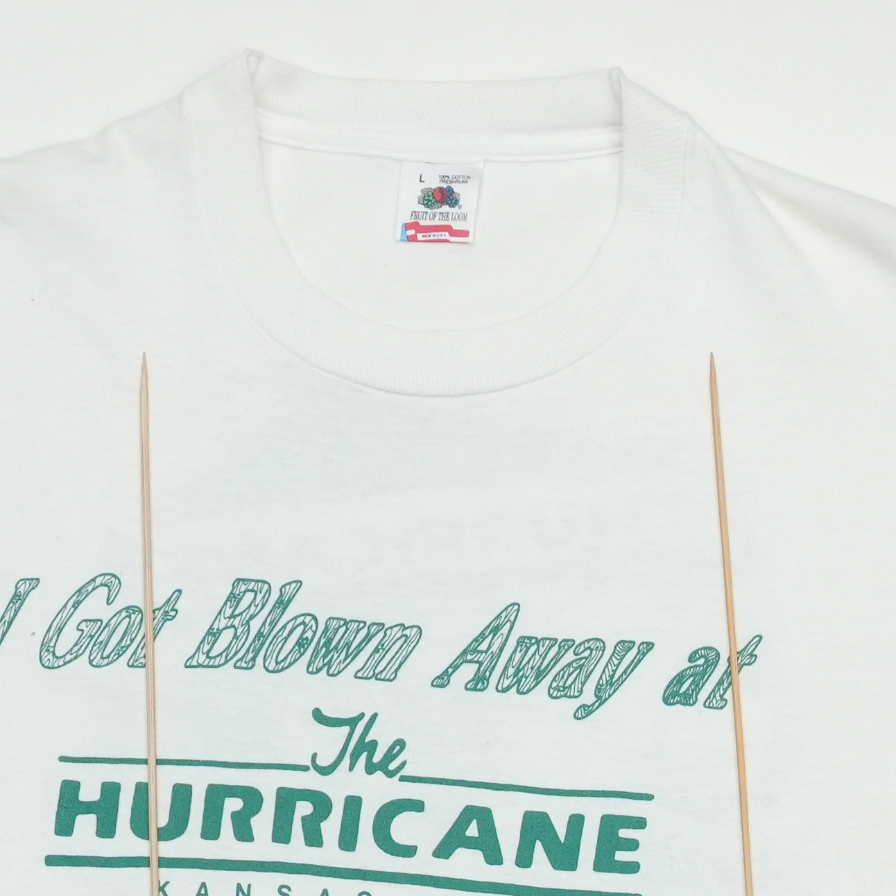 1991 The Hurricane Kansas City St Patricks Day Shirt Tag
