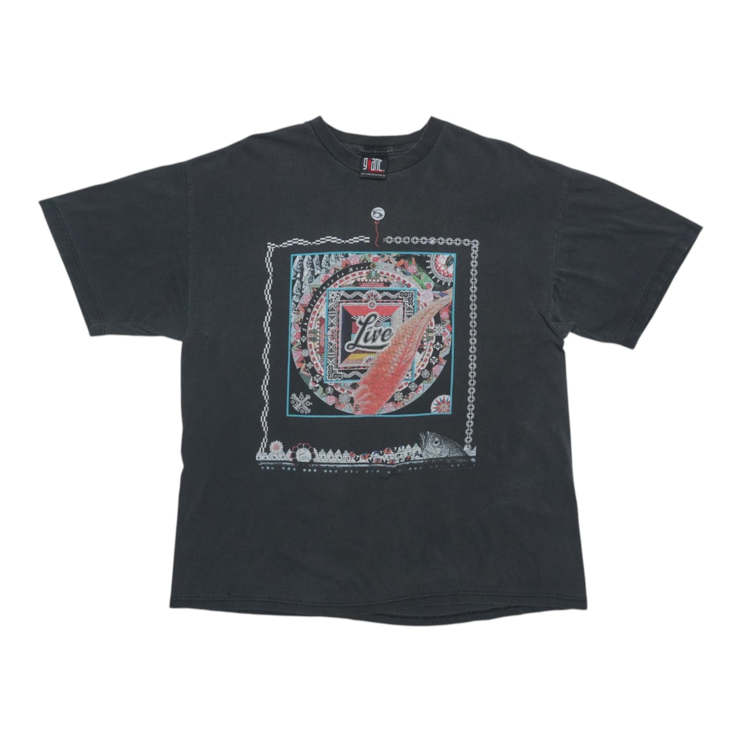 2000 Live The Distance to Here Tour Shirt Front
