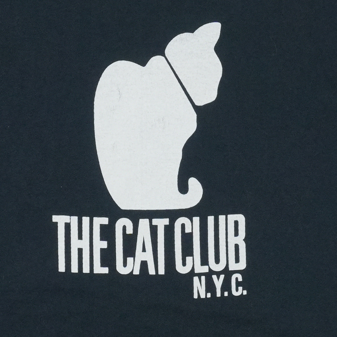 1980s The Cat Club NYC Shirt Detail 2