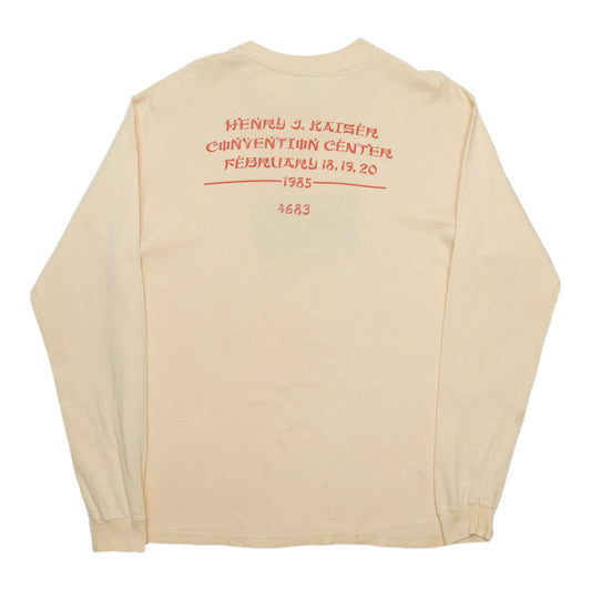 1985 Grateful Dead Henry J. Kaiser Long Sleeve Shirt Back