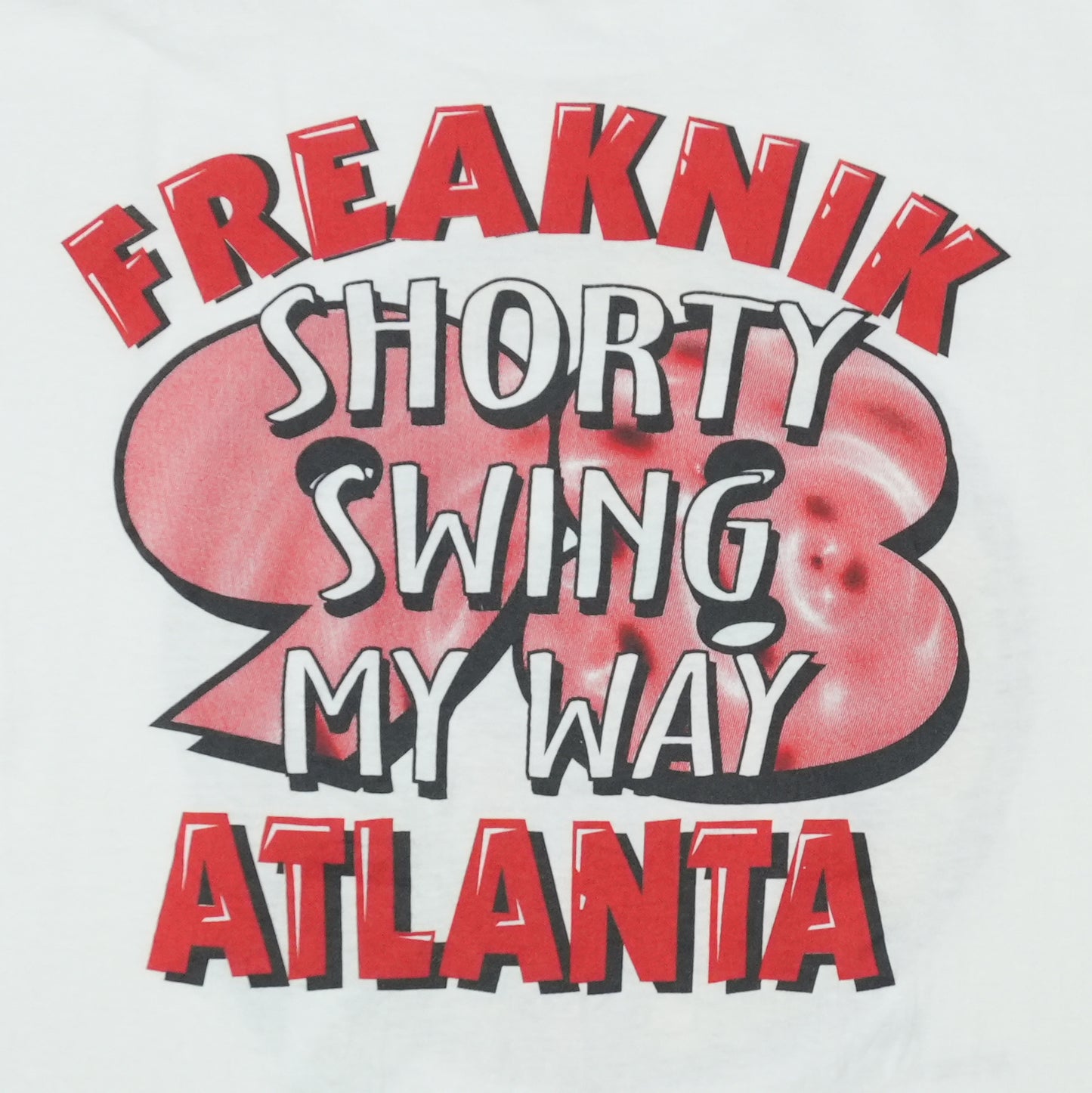 1998 Freaknik Black College Reunion Shirt Detail 4