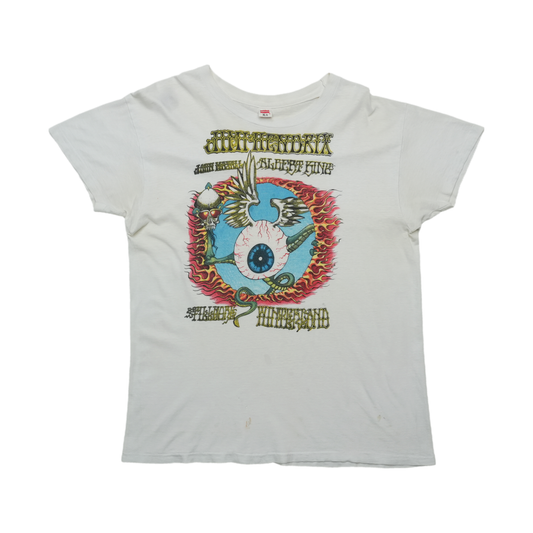 1990s Jimi Hendrix John Mayall Albert King Concert Poster Shirt Front