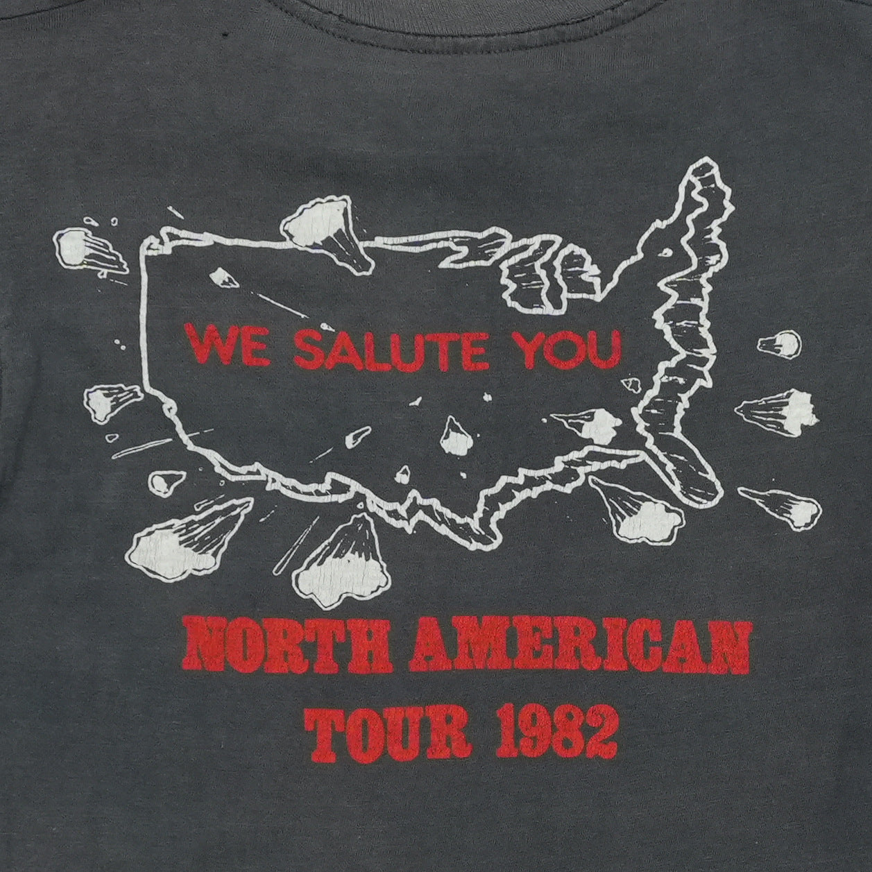 1982 AC-DC For Those About to Rock Tour Shirt