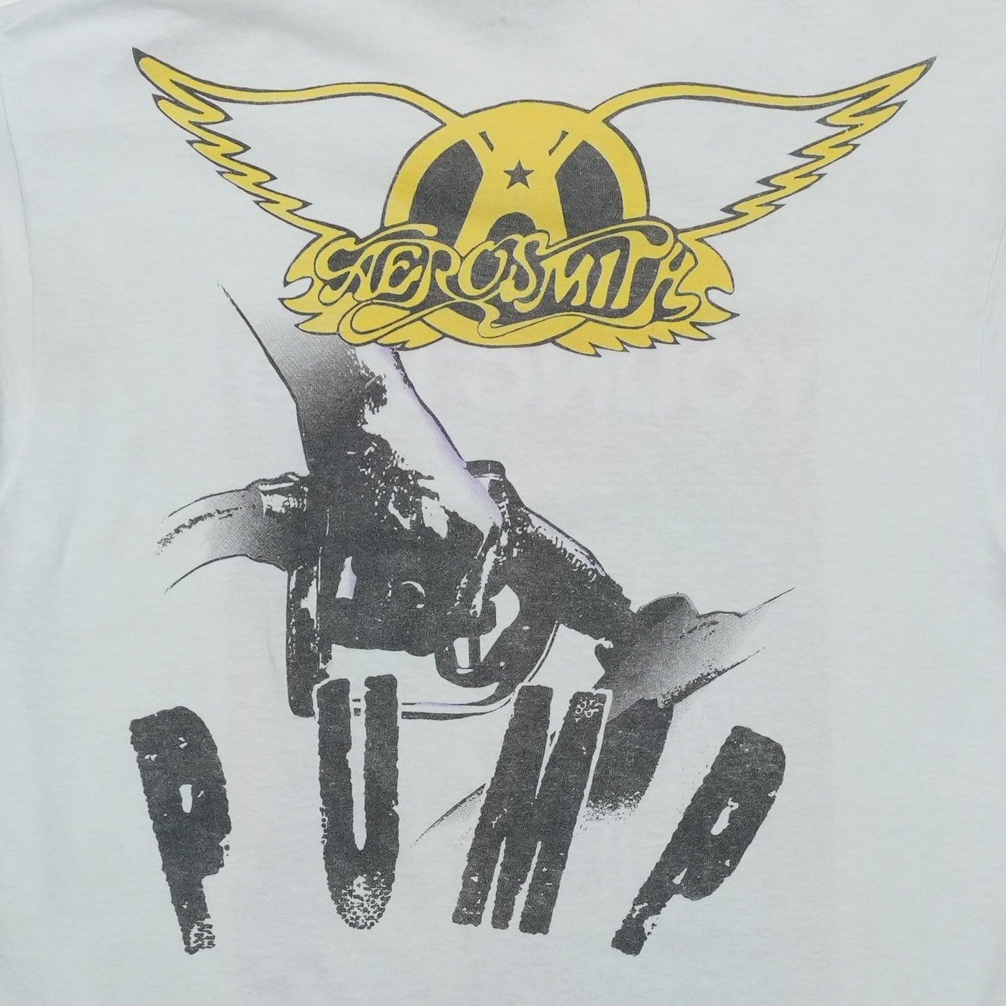 1989 Aerosmith Young Lust Shirt Detail