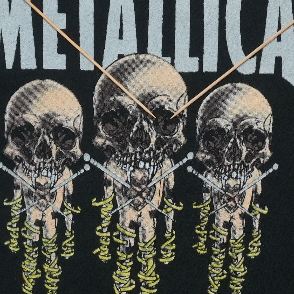 2000s Metallica Pushead Fixxxer Tour Shirt Detail 3