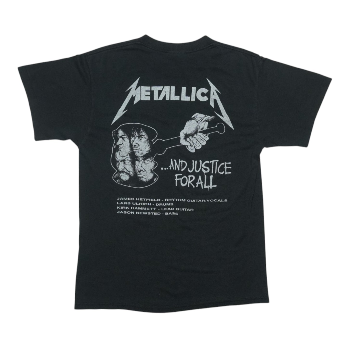 1988 Metallica ...And Justice for All Shirt Back