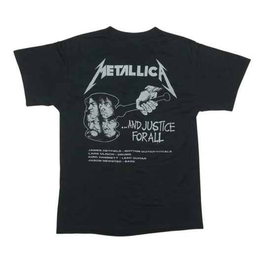 1988 Metallica ...And Justice for All Shirt Back