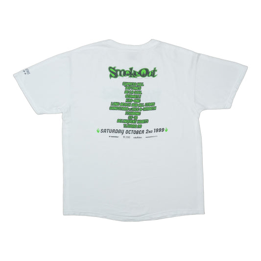 1999 Cypress Hill Smokeout Festival Shirt Back