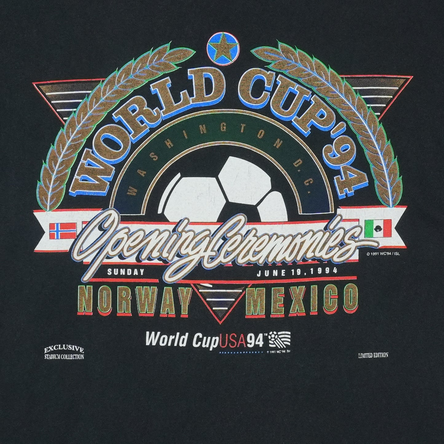 1994 World Cup USA Opening Ceremonies Shirt Detail 2