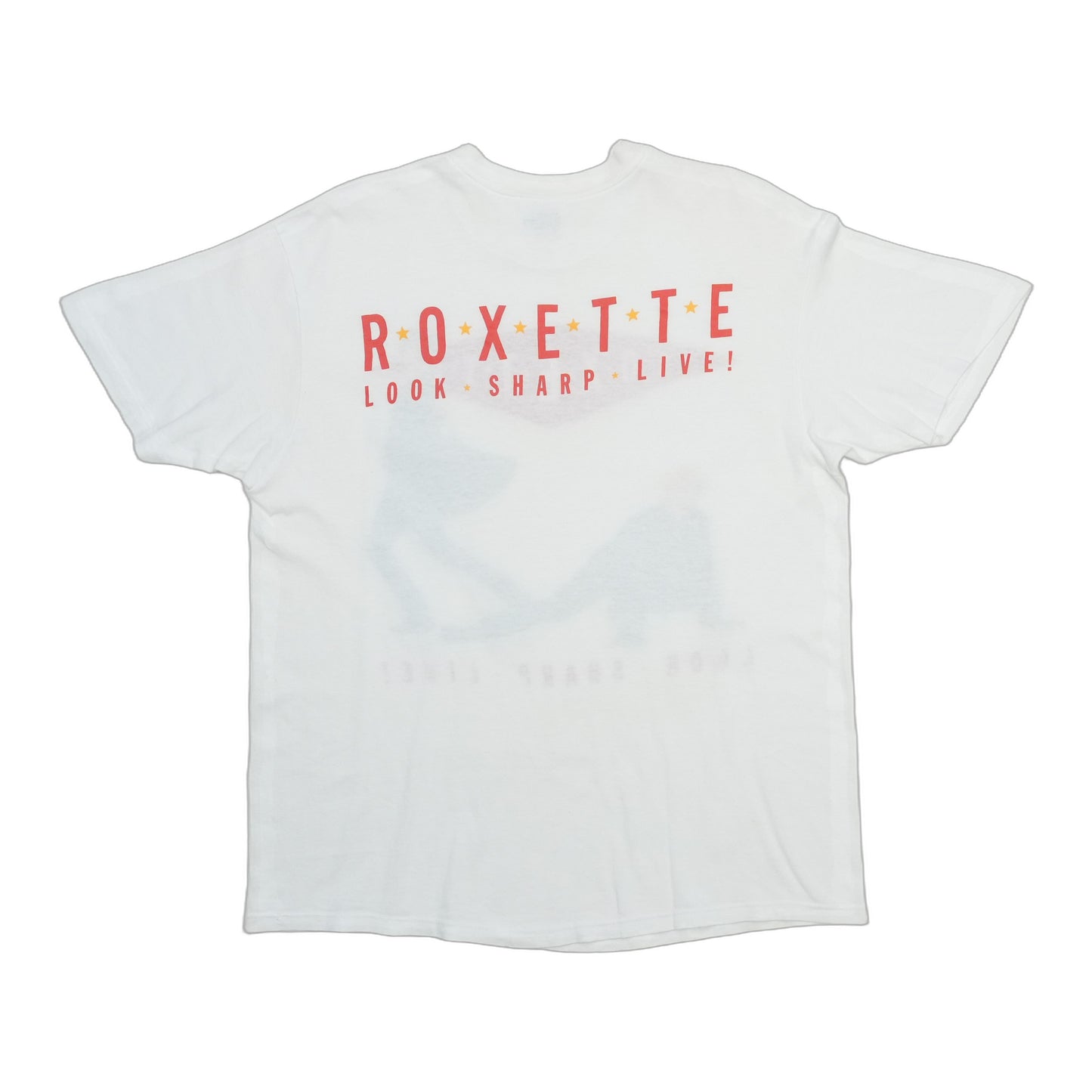 1989 Roxette Look Sharp Live Shirt Back