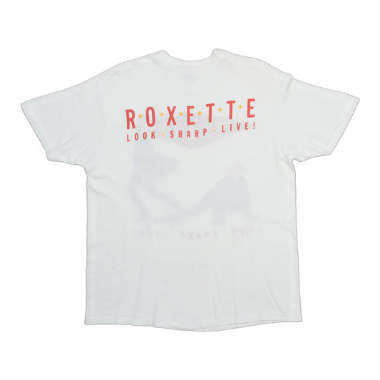 1989 Roxette Look Sharp Live Shirt Back